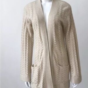 Johnny Was cashmere and linen Camille Kimono sweater - XS
